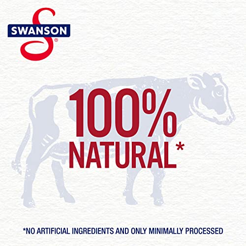 Swanson 100% Natural Beef Broth, 48 oz Carton