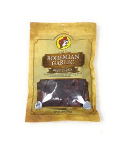 buc-ee's bohemian garlic beef jerky 10oz - 1 bag