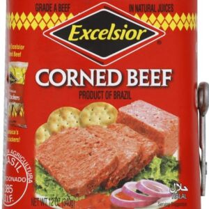 EXCELSIOR Corned Beef in Natural Juices, 12 Ounce