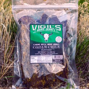 Vigil's Green Chile Beef Jerky 8oz.