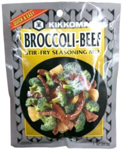 kikkoman mix ssnng broccoli beef, 1 oz,(pack of 6)