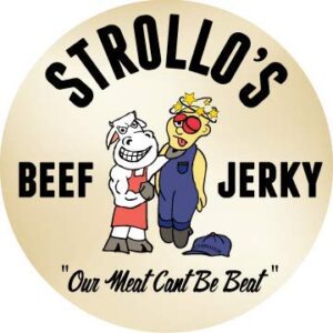 Strollo's Beef Jerky Sampler - Variety 4 Pack (1 of each flavor) Low Sodium, Low Carb, Low Sugar - Made with all Natural USA Beef, USDA Certified