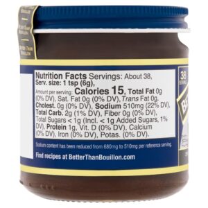 All Natural Reduce Sodium Beef Base 8oz