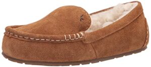 koolaburra by ugg women's lezly slipper, chestnut, 9 wide