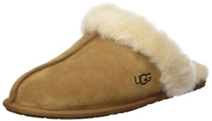 ugg women's scuffette ii slipper, chestnut, 06