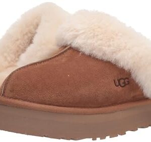 UGG Women's Disquette Slipper, Chestnut, 9