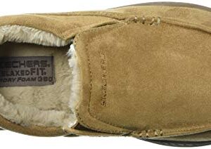 Skechers Men's 66445 Expected X Slipper, Tan, 11 Medium US