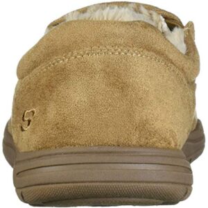 Skechers Men's 66445 Expected X Slipper, Tan, 11 Medium US