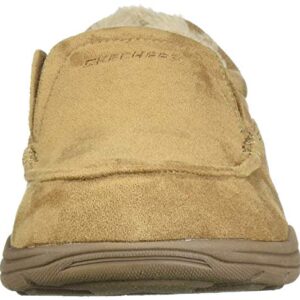 Skechers Men's 66445 Expected X Slipper, Tan, 11 Medium US