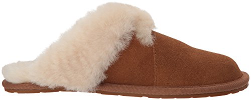 Koolaburra by UGG Women's Milo Scuff Slipper, Chestnut, 10 M US