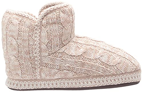 MUK LUKS Women's Leigh Slipper, Fairy Dust/Ivor, Medium