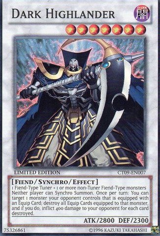 Yu-Gi-Oh! - Dark Highlander (CT09-EN007) - 2012 Collectors Tins - Limited Edition - Super Rare