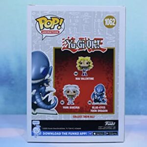 Funko POP Animation: Yu-Gi-Oh - Blue Eyes Toon Dragon (Mettalic),Multicolor,57648