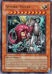 yu-gi-oh! - sphinx teleia (ep1-en003) - yu-gi-oh the movie promo exclusive pack - promo edition - ultra rare