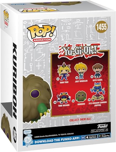 POP Yu-Gi-Oh! - Kuriboh Funko Vinyl Figure (Bundled with Compatible Box Protector Case), Multicolor, 3.75 inches