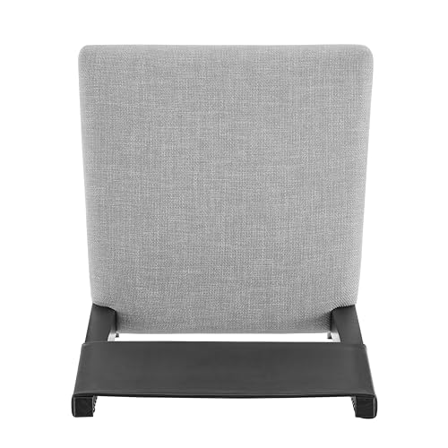 New Pacific Direct Kylo Dining Side Chair, Black/Meridien Gray