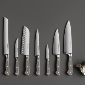 WÜSTHOF Classic Velvet Oyster 7" Santoku Knife