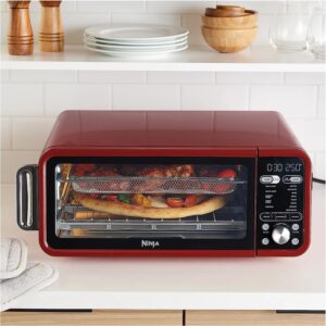 Ninja SP351 Foodi Smart 15-In-1 1800W XL-Sized Digital Display Smart Cooking Air Fry Countertop Oven with Dual Heat Technology (Cinnamon)