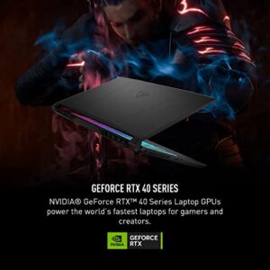 MSI Katana 15 Laptop: Intel Core i7-13620H, GeForce RTX 4060, 15.6" FHD 144Hz, 16GB DDR5, 1TB NVMe SSD, USB 3.2 Gen1 Type C w/DP, Cooler Boost 5, Win 11 Pro: Black B13VFK-1264US