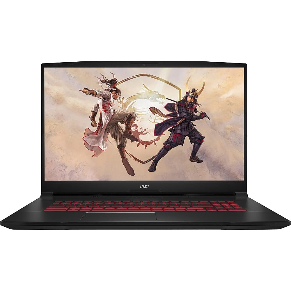 MSI 2022 GF76 Katana 17.3" 144 Hz FHD Gaming Laptop 12th Intel i7-12700H 14-Core 32GB DDR4 1TB NVMe SSD NVIDIA GeForce RTX 3060 6GB Backlit Keyboard DTS Audio Windows 10 Pro WiFi 6 w/RATZK 32GB USB