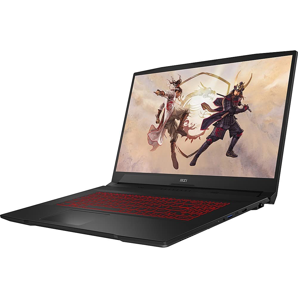 MSI Katana GF76 Gaming Laptop 2023 New, 17.3" FHD IPS 144Hz, Intel i7-11800H 8-Core, NVIDIA GeForce RTX 3050 Ti 4GB GDDR6, 48GB DDR4, 1TB SSD, Backlit Keyboard, Wi-Fi 6, Win10 Pro, COU 32GB USB