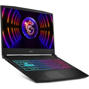 MSI Katana 15 B12VGK-082US Gaming & Entertainment Laptop (Intel i7-12650H 10-Core, 32GB DDR5 4800MHz RAM, 1TB PCIe SSD, GeForce RTX 4070, 15.6" 144Hz Win 11 Pro) with USB-C Dock