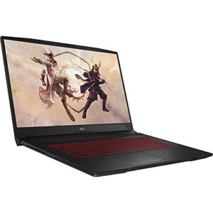 MSI Katana GF66 12UE Gaming Laptop, 15.6" 1920 x 1080 144 Hz, Intel Core i7-12700H 14-Core, NVIDIA GeForce RTX 3060 6GB, 24GB DDR4, 1TB SSD, Windows 10 Home, Backlit Keyboard, Black