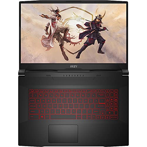 MSI Katana GF66 12UE Gaming Laptop, 15.6" 1920 x 1080 144 Hz, Intel Core i7-12700H 14-Core, NVIDIA GeForce RTX 3060 6GB, 16GB DDR4, 1TB SSD, Windows 10 Pro, Backlit Keyboard, Black