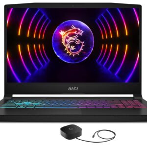 MSI Katana 15 B12VGK-082US Gaming & Entertainment Laptop (Intel i7-12650H 10-Core, 64GB DDR5 4800MHz RAM, 1TB PCIe SSD, GeForce RTX 4070, 15.6" 144Hz Full HD (1920x1080), Wifi, Win 11 Home)