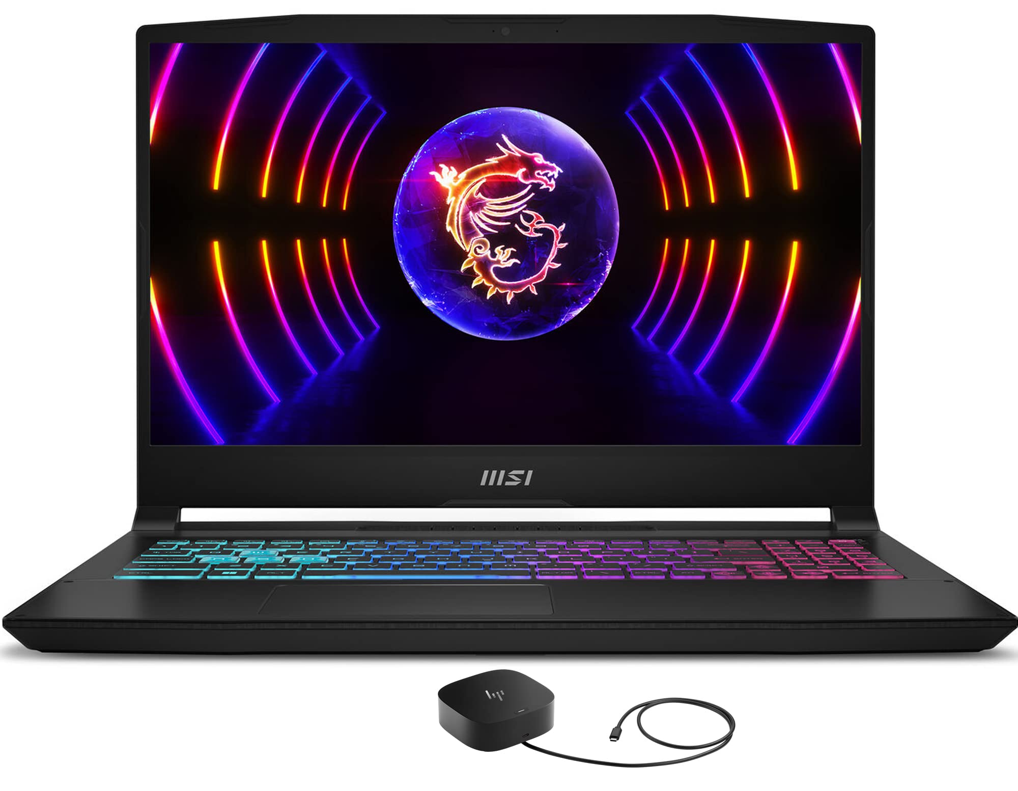 MSI Katana 15 B12VGK-082US Gaming & Entertainment Laptop (Intel i7-12650H 10-Core, 64GB DDR5 4800MHz RAM, 1TB PCIe SSD, GeForce RTX 4070, 15.6" 144Hz Full HD (1920x1080), Wifi, Win 11 Home)