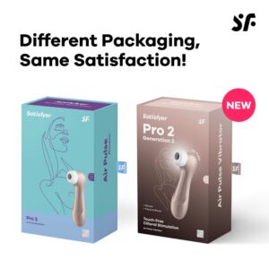 Satisfyer Pro 2 | Clitoral Stimulation | Air Pulse Vibrator | Pressure Wave Vibrator | Waterproof (IPX7) | Rechargeable Battery | Skin-Friendly Silicone