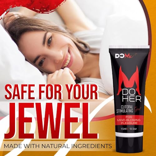 BLOWOUT! Do Me Premium Female Arousal Gel - DO HER - Clitoral Stimulating Gel for Intense, Mind Blowing Pleasure for Women - Essential Female Arousal Product for Bedroom Action (0.5oz)