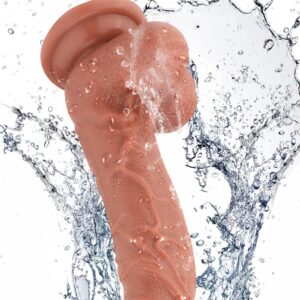 Realistic Dildo Sex Toys for Women - UTIMI 7.3'' Body Safe Material G spot Adult Lifelike Dildo with Strong Suction Cup Penis for Men Anal Hands-Free Play Sexual Wellness Products, Brown