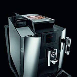 Jura 15145 Automatic Coffee Machine WE8, Chrome, 101 oz