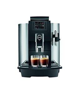 jura 15145 automatic coffee machine we8, chrome, 101 oz