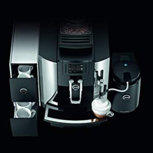 Jura 15145 Automatic Coffee Machine WE8, Chrome, 101 oz