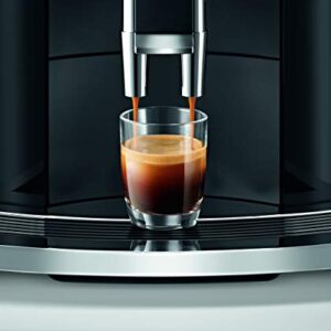 Jura E8 (NAA) 4th Gen Automatic Coffee Machine (Piano Black)