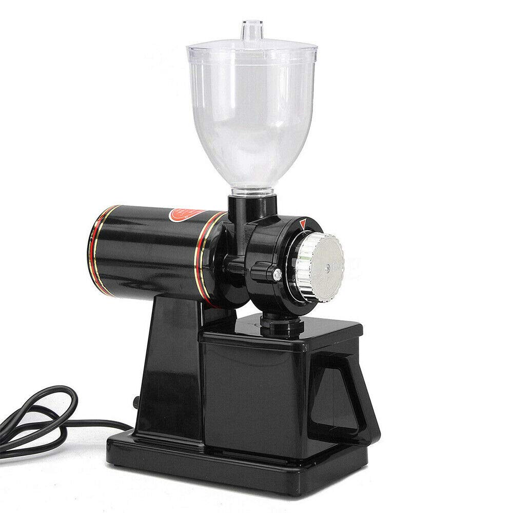 Electric Burr Grinders Multifunction Smash Machine Coffee Bean Milling Grain Grinder Grain Mill Machine Adjustable Burr Mill with 8 Precise Grind Setting, Electric Coffee Bean Grinder Removable Funnel