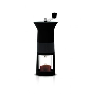 bialetti coffee grinder 1-6 cups, black