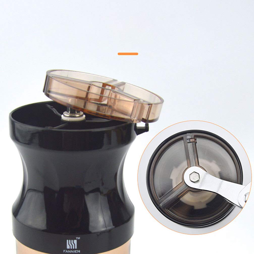 Cabilock Portable Espresso Machine Coffee Bean Coffe Bean Grinders Portable Coffee Maker Espresso Ground Coffee moledor de Cafe en Grano Portable Crank Mill Coffee Mill Manual Mini