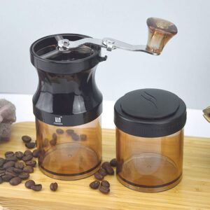 Cabilock Portable Espresso Machine Coffee Bean Coffe Bean Grinders Portable Coffee Maker Espresso Ground Coffee moledor de Cafe en Grano Portable Crank Mill Coffee Mill Manual Mini