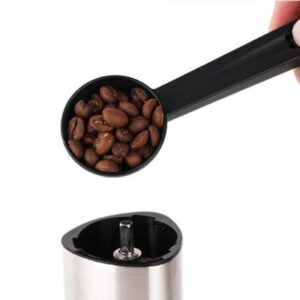 Espresso Manual Coffee Stainless Steel Burr Coffee With Foldable Handle, Triangle Kitchen Hand Coffee Bean for Home and Kitchen, Office Coffee Grinders