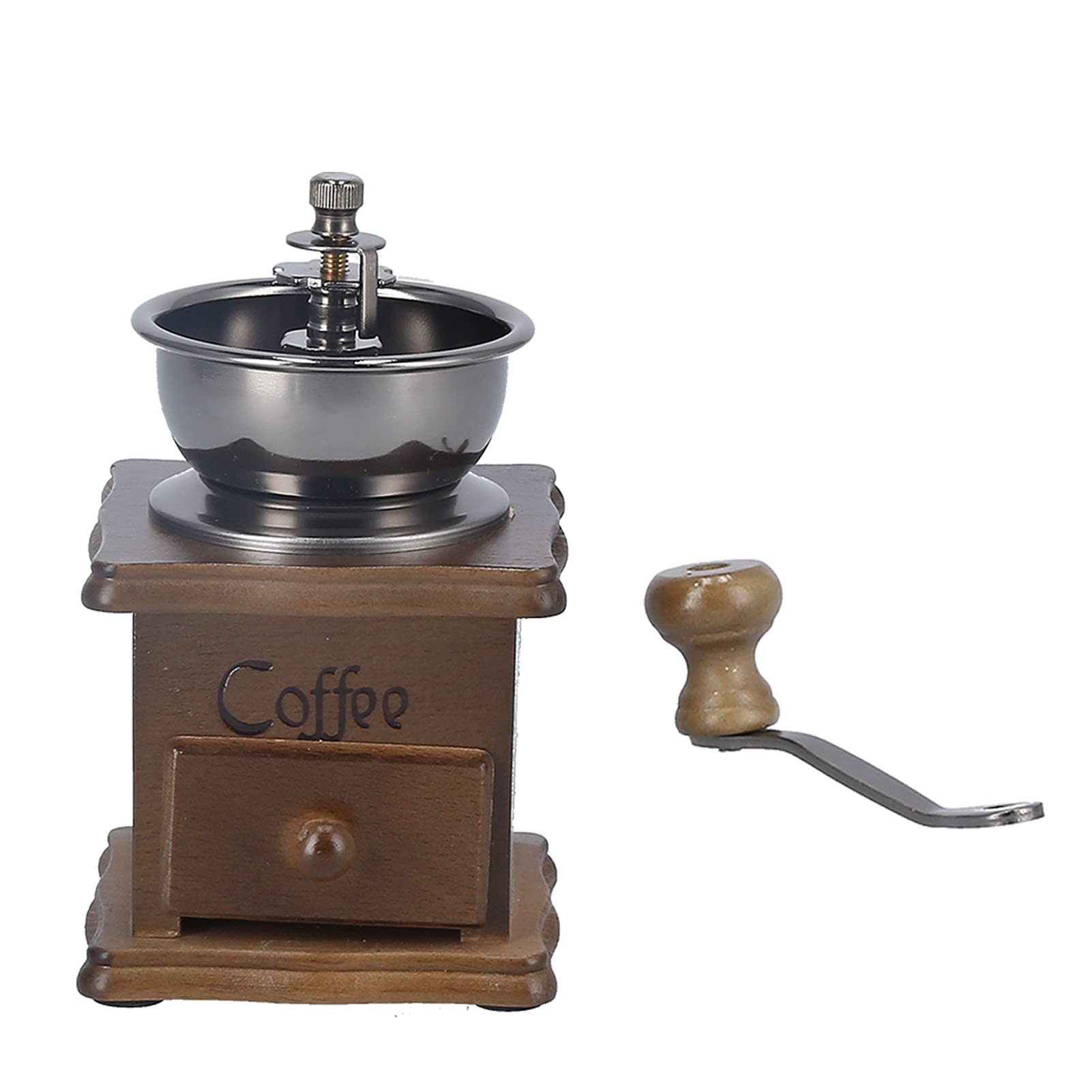 Manual Coffee Grinder Household Hand Crank Grinding Machine for Coffee Bean Hand Grinder Retro Manual Grinders