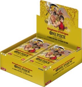 one piece tcg: kingdoms of intrigue booster box