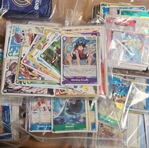 (200) ONE Piece Trading Card Mixed Sets Lot w/ 5 Holographics Foils Ultimasupply