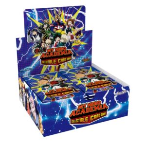 jasco games my hero academia collectible card game series 1 unlimited | 240-card 24-pack booster display | trading cards for adults and teens | ages 14+ | 2 players | avg. playtime 45+ mins | made