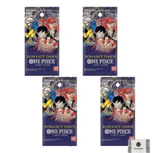 one piece - romance dawn - 4 booster - japanese