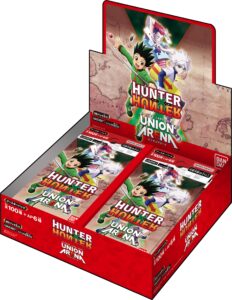 bandai (bandai) union arena booster pack, hunter x unter (box), 20 packs (ua03bt)