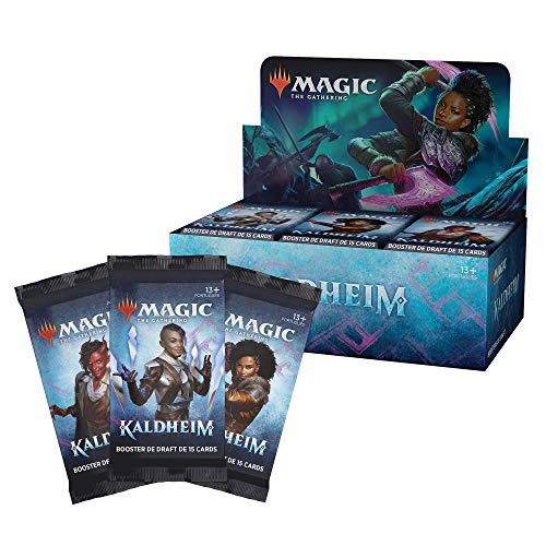 Magic The Gathering Kaldheim Bundle | 10 Draft Boosters (150 Magic Cards) + Accessories