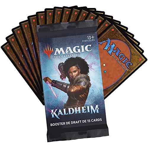 Magic The Gathering Kaldheim Bundle | 10 Draft Boosters (150 Magic Cards) + Accessories